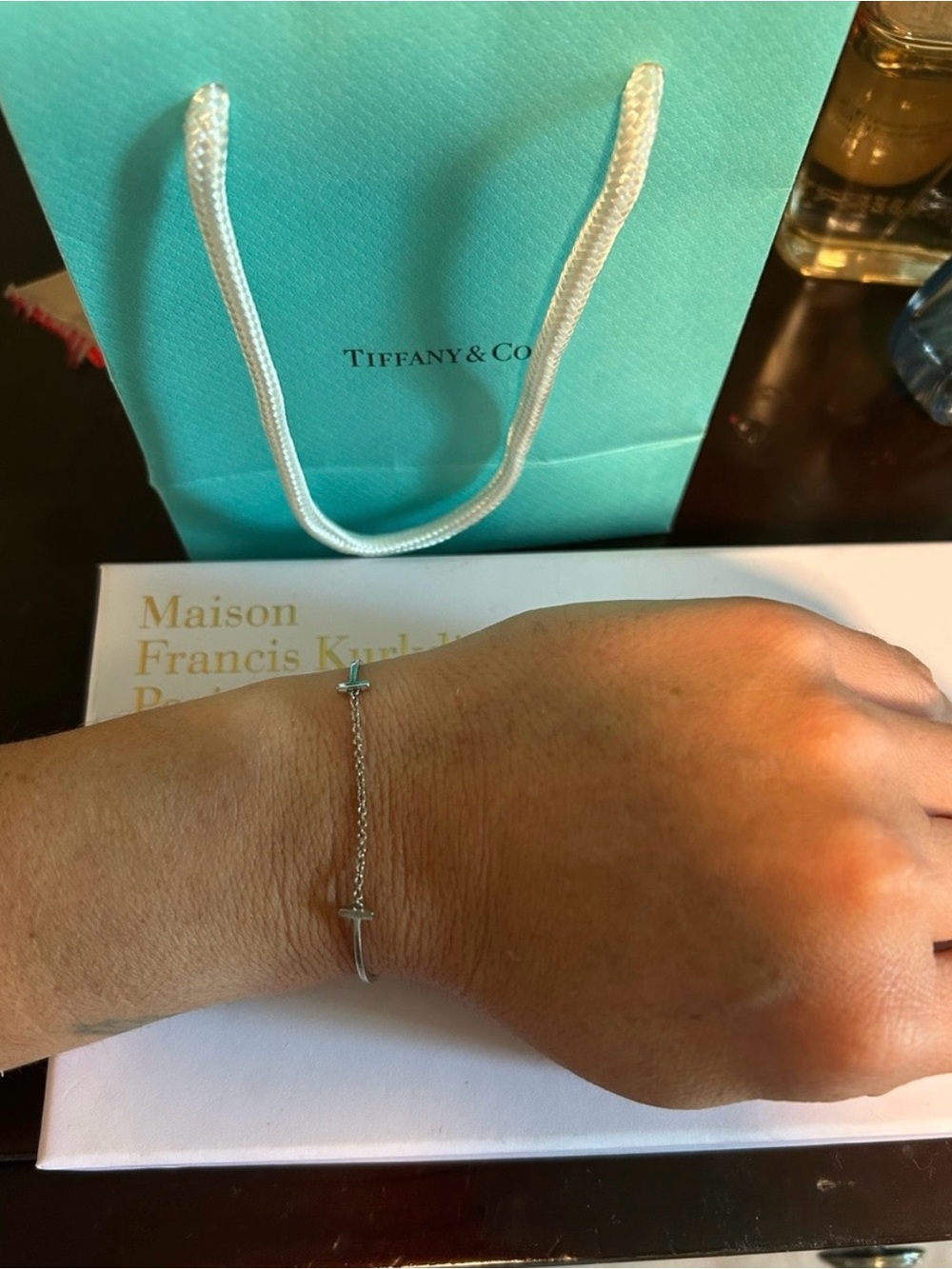 Tiffany & Co. Sterling Silver T Bracelet